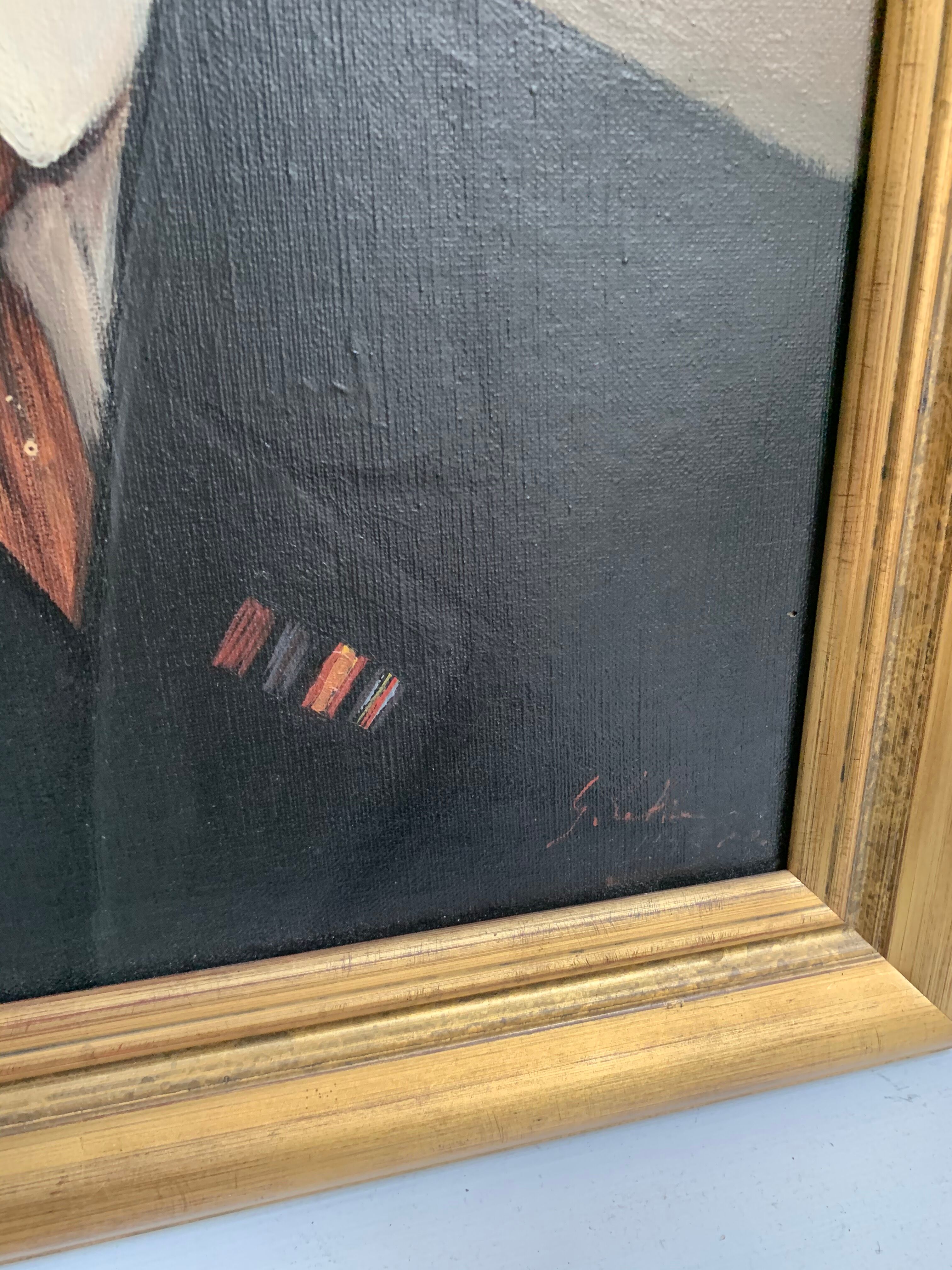 Pair of oil paintings