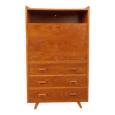 Vintage beech secretary