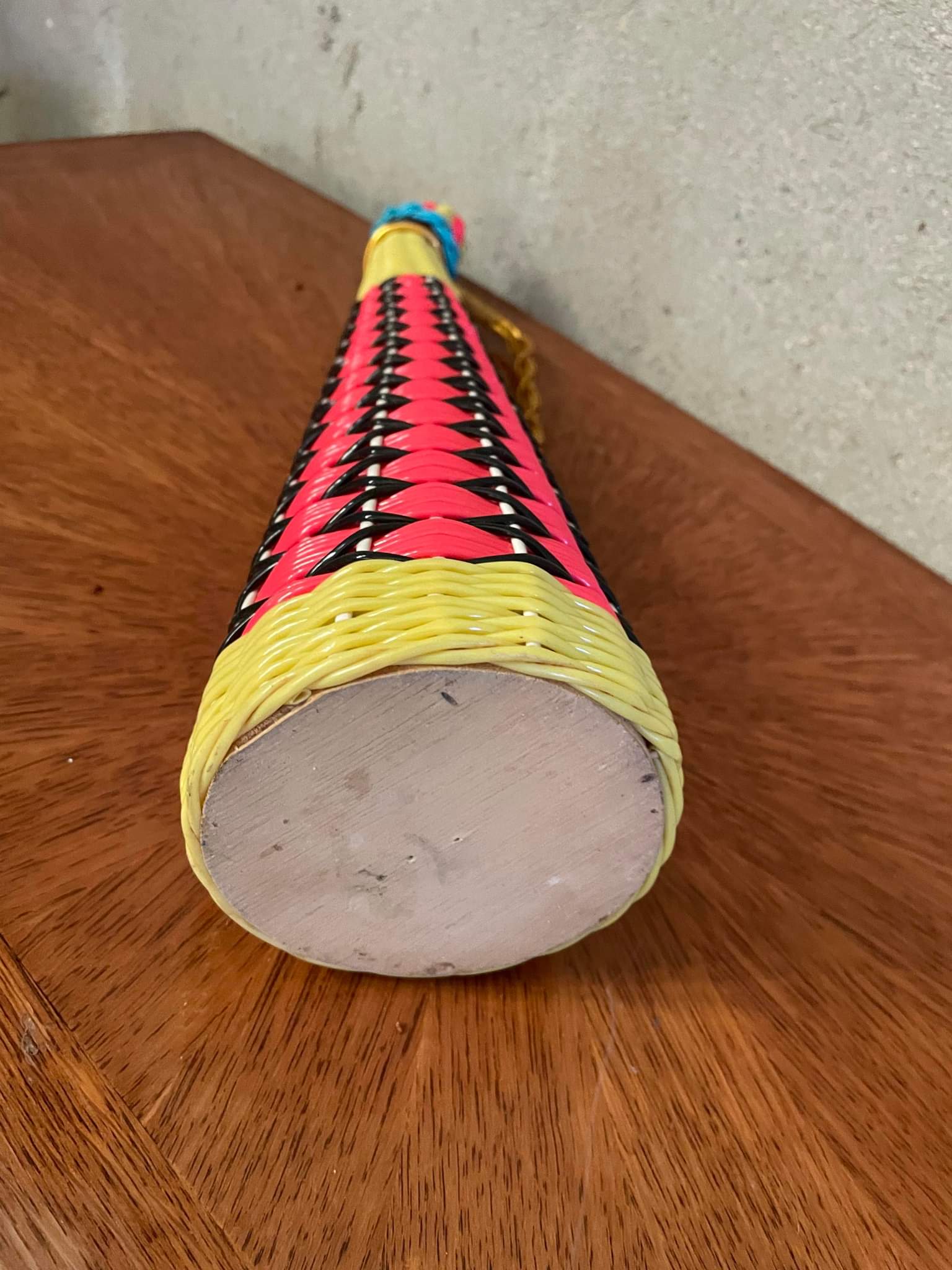 Vintage bottle 70s-80 scoubidou