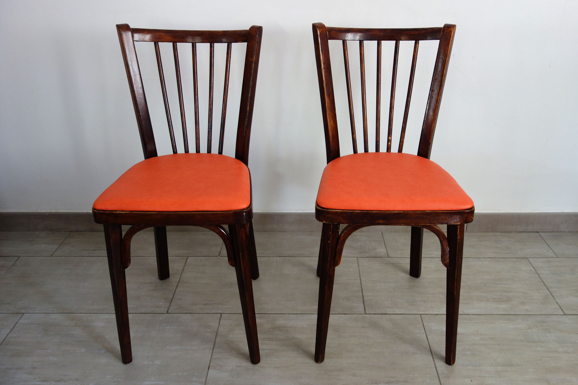 Suite of 6 chairs Baumann 50s