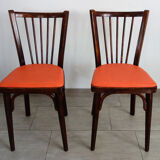 Suite of 6 chairs Baumann 50s