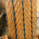Vintage rattan and wicker deckchair