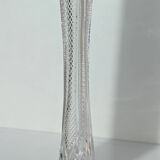Large Bohemian Crystal Vase - Tom Model - Czechoslovakia