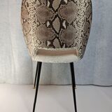 Barrel chair from the 1960s, art restoration