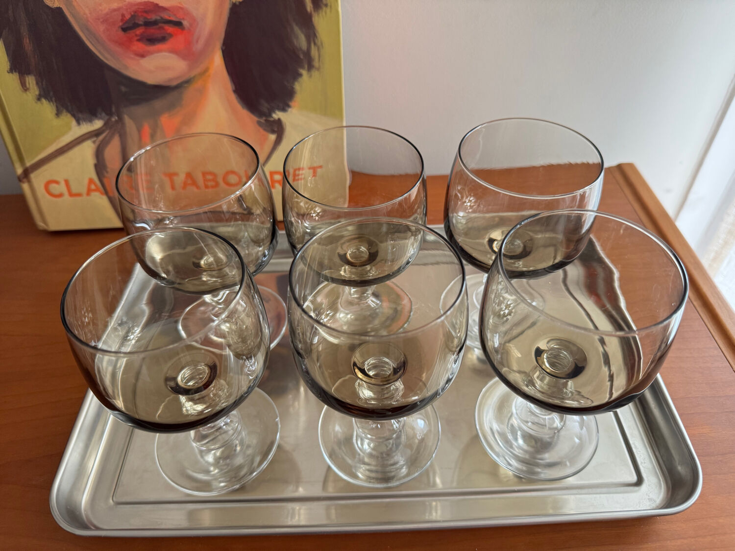 Set of 6 liqueur glasses - Luminarc Domaine model