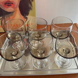 Set of 6 liqueur glasses - Luminarc Domaine model