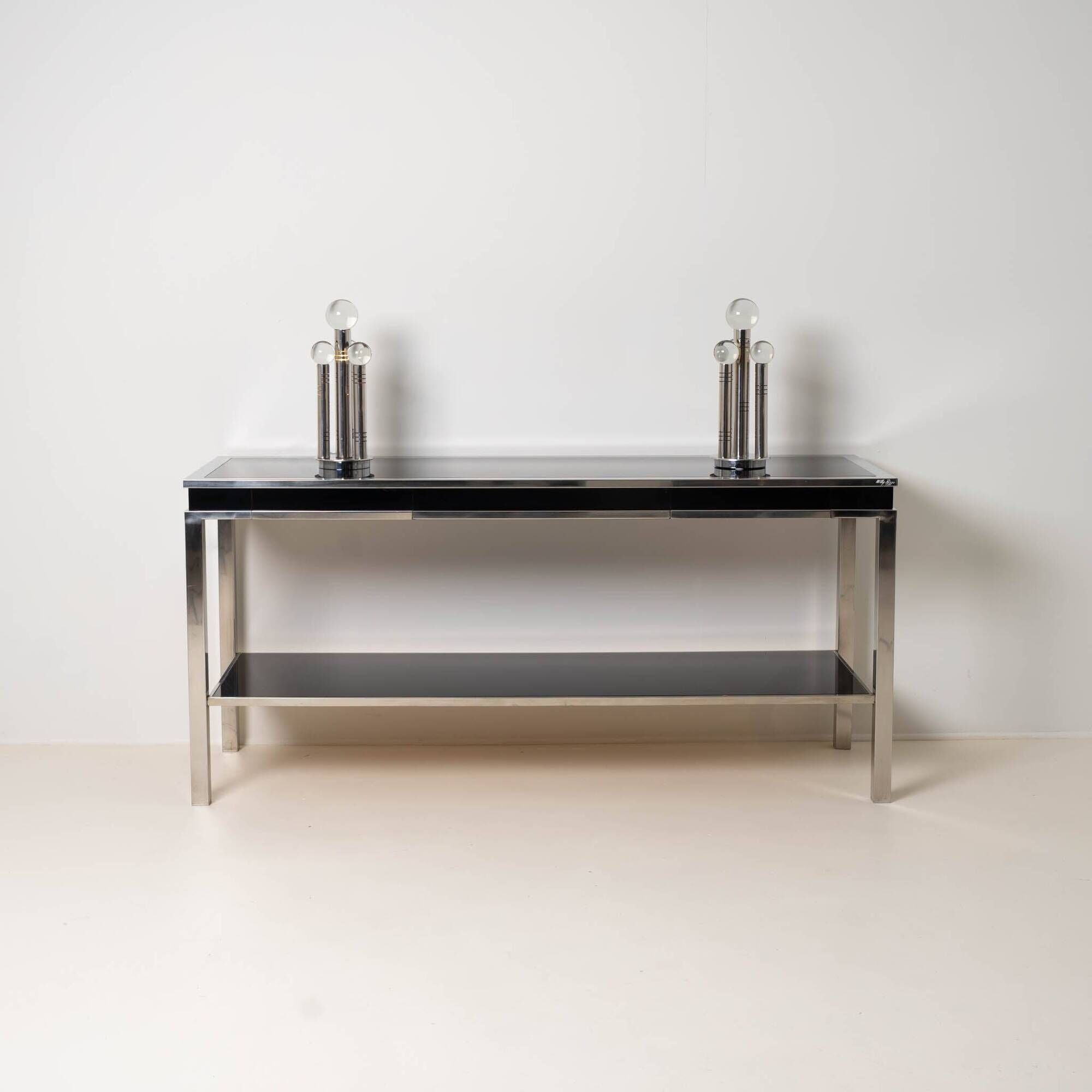 Willy Rizzo “Cassia” Console – Italy, 1970s