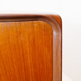 Danish teak highboard, 1960s