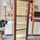 Antique display cabinet - dresser - glass-fronted wooden bookcase