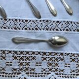 Set of 7 mocha spoons