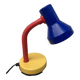 Tricolor metal desk lamp 1980