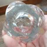 St. Louis crystal twisted soliflore vase