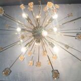 Lustre en verre de Murano