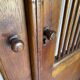 Beautiful antique solid wood wardrobe, country chic / Provençal, carved.