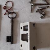 Old carpenter's interior door