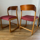 Set of 6 sled chairs