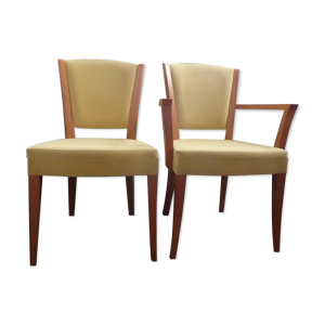 Chaise et fauteuil en