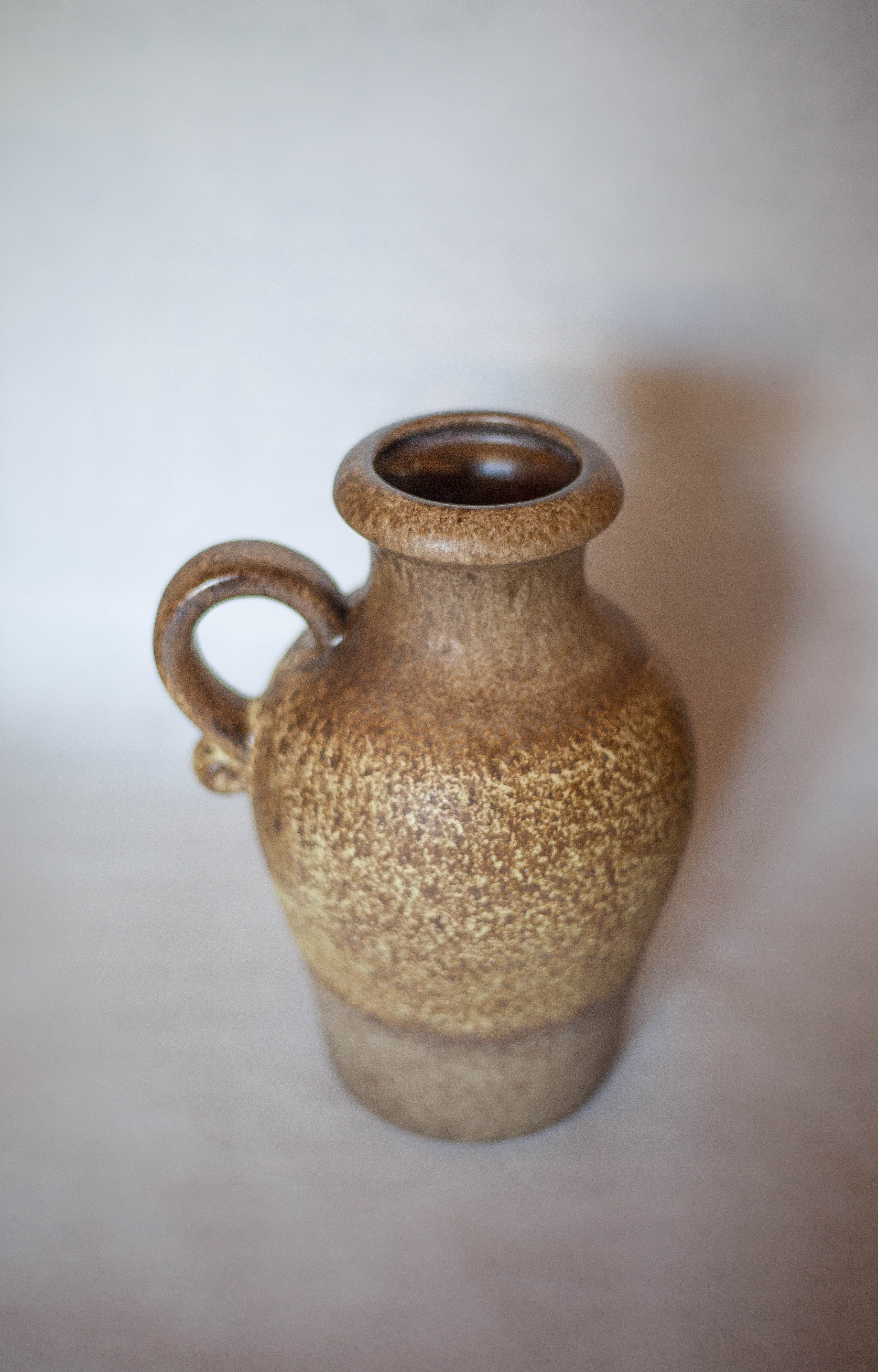 Ceramic Scheurich vase 490-25 West Germany