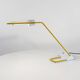 Lampe de bureau jaune de Candle, 1980