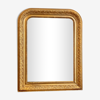 Miroir Louis Philippe doré 60x49cm