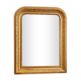 Miroir Louis Philippe doré 60x49cm