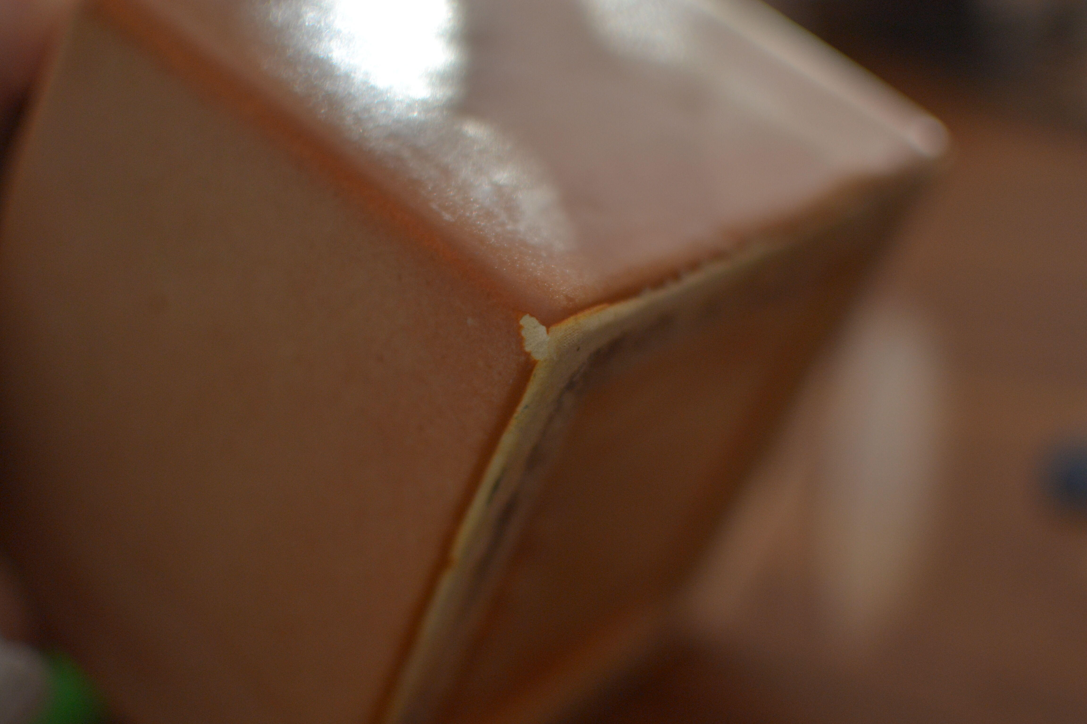 Large glazed terracotta pot with original cork lid