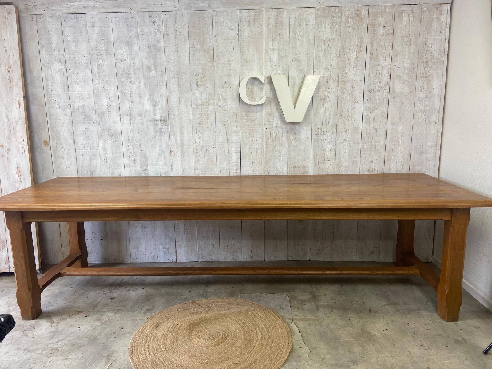 Table de ferme 290x90cm