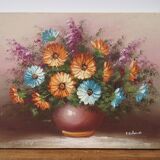 Tableau, nature morte "bouquet"
