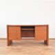 Mid-Century Danish Teak Desk, 1980s.