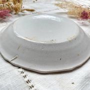 Antique French Earthenware Plate Revolutionary Rooster "I sing for freedom 1791" Nevers 19th century