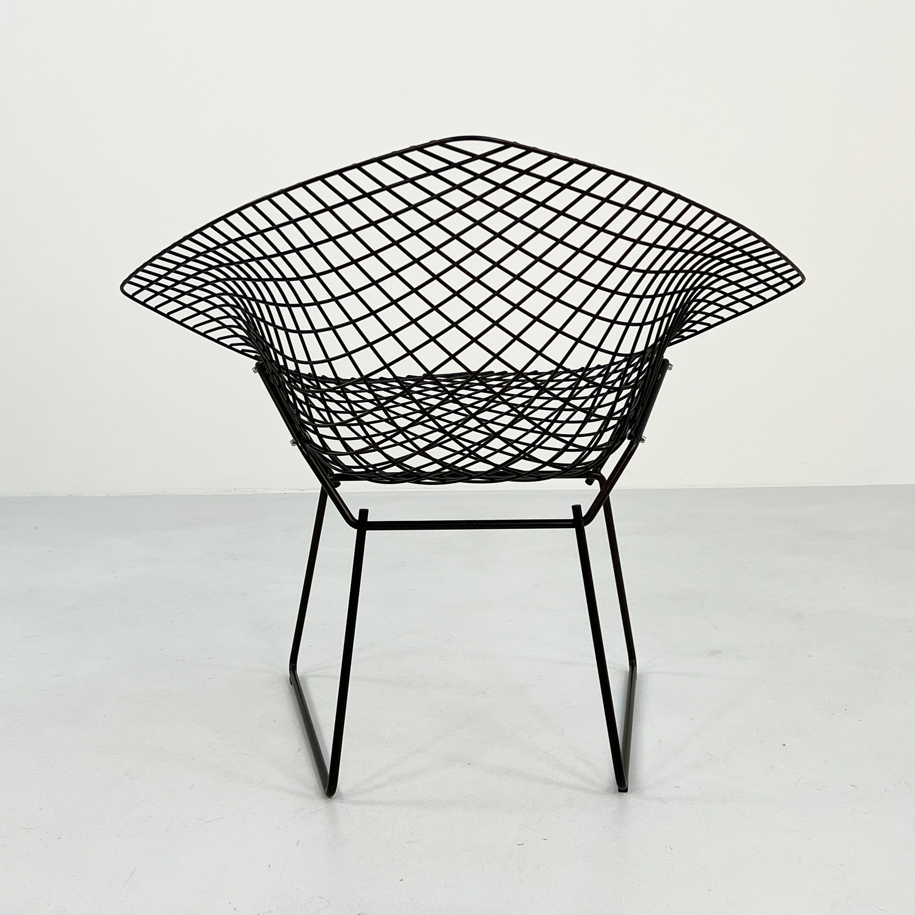 Diamond Bronze armchair by Harry Bertoia for Knoll, 1990
