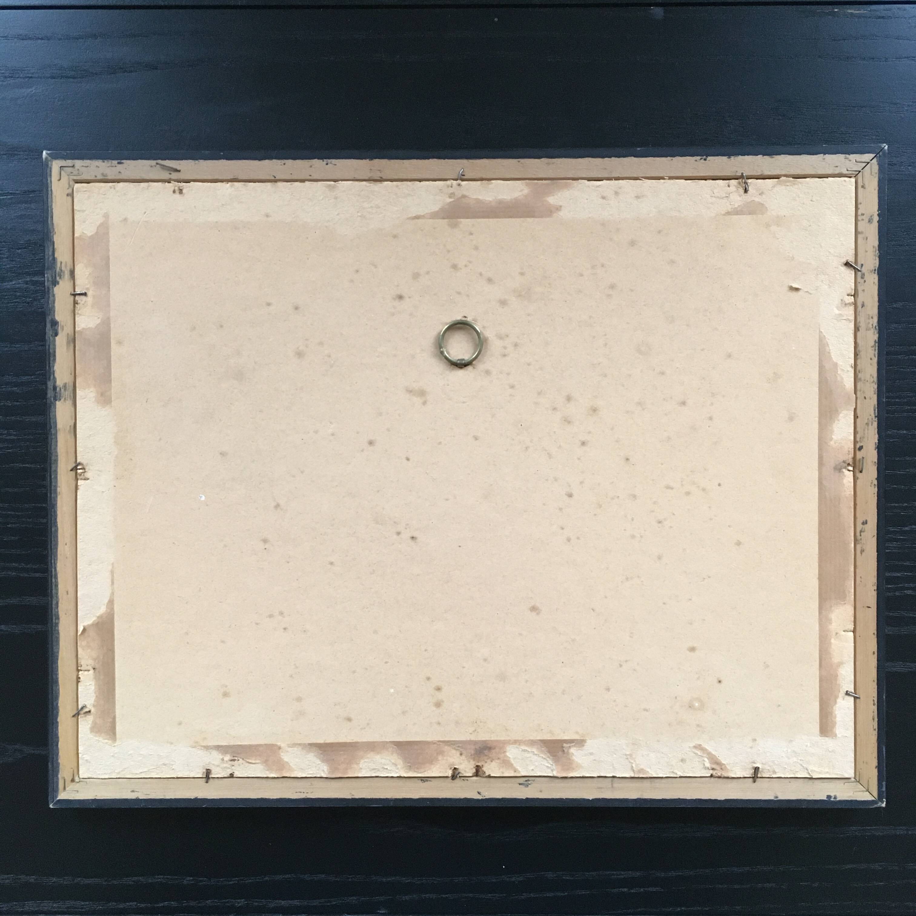 Old fruit bowl painting