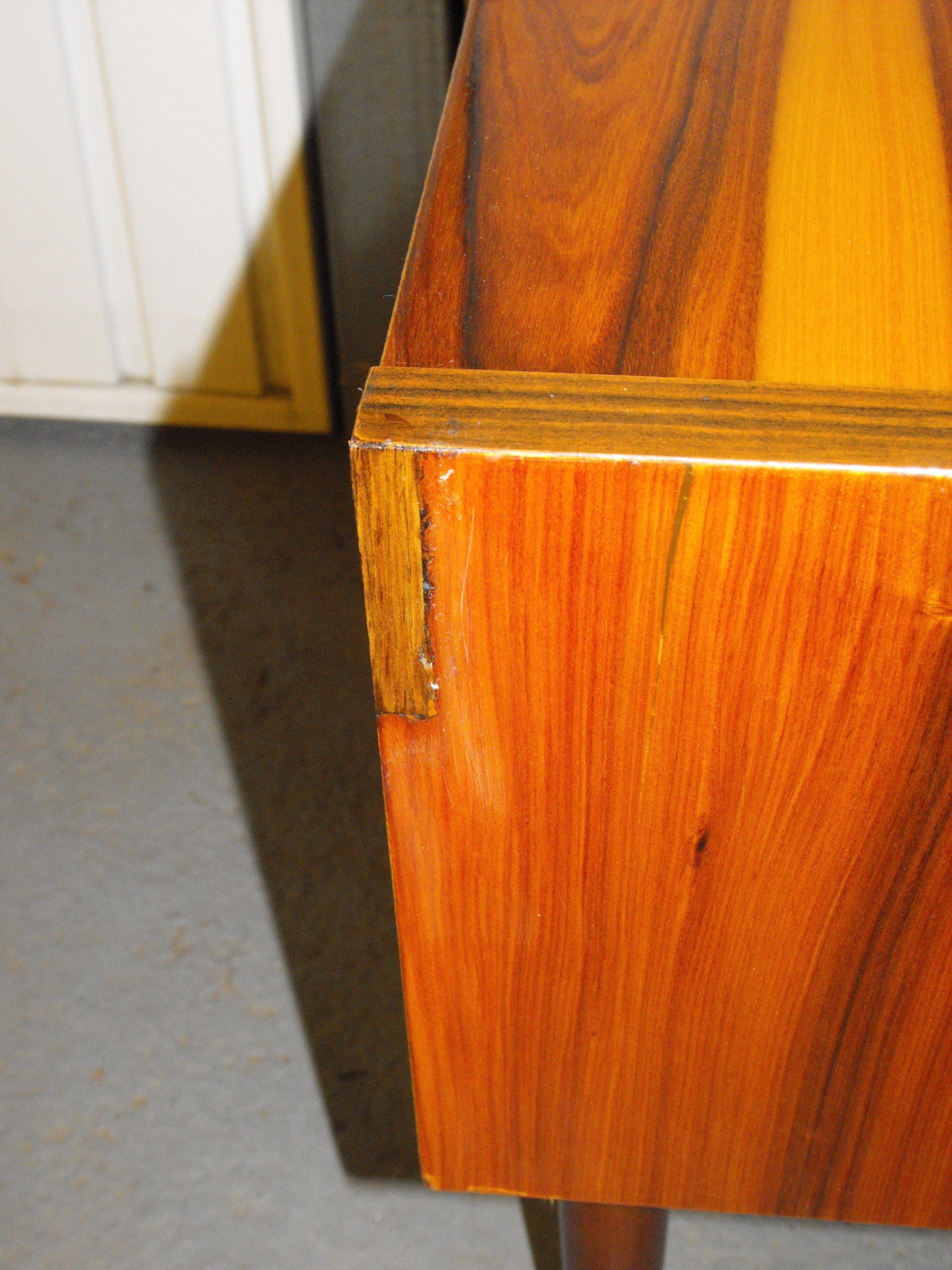 Pair of bedside 50s-60s.