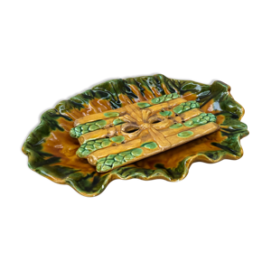 Ancien plat asperges - verte