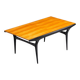 Table à manger T4 Alfred Hendrickx en hêtre Belform Belgique 1958