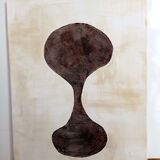Abstract minimalist painting