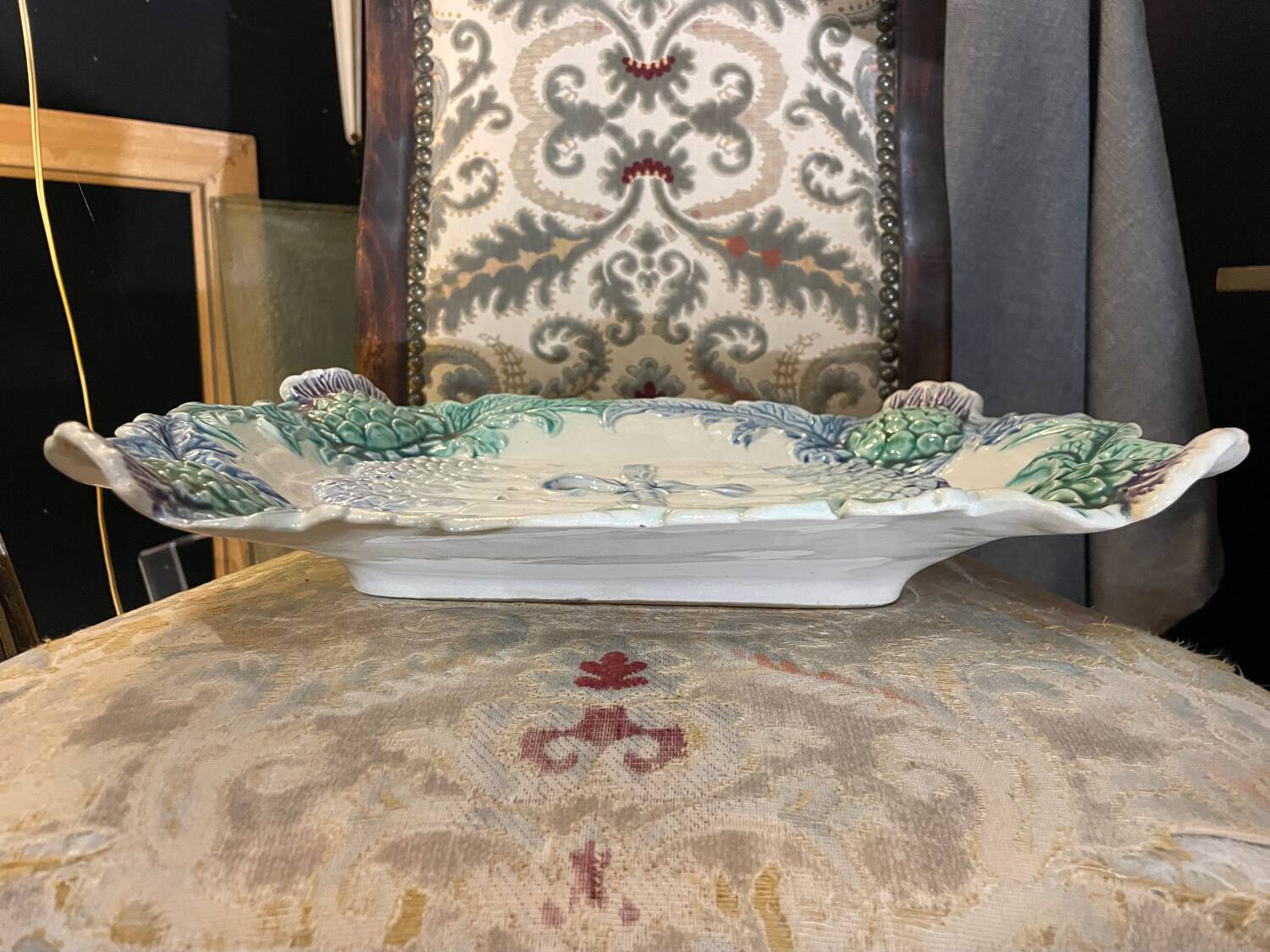 19th century asparagus dish