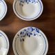 Hollow plates ceranord saint amand blue flower
