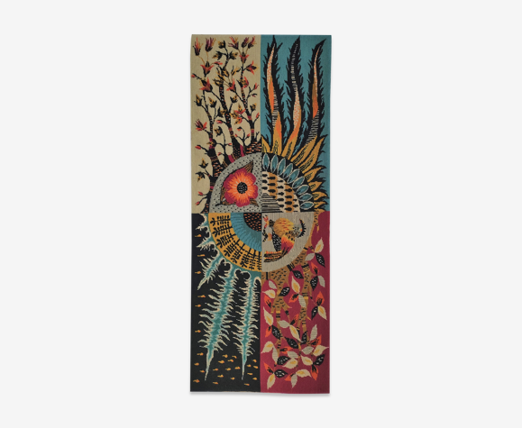 Tapestry "metamorphosis of nature" 70s