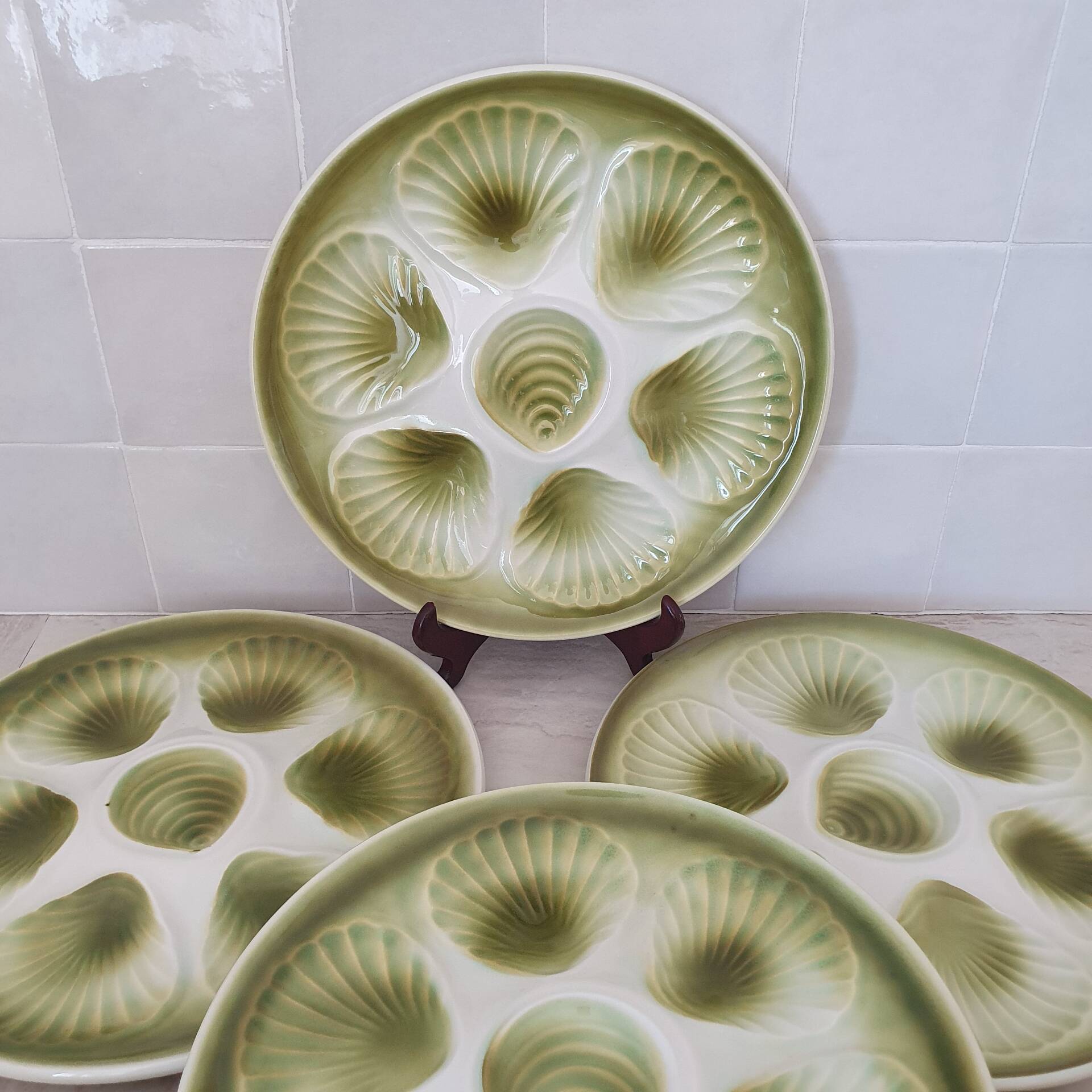 Shell plates Moulin des Loups Orchies