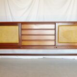 Scandinavian teak line sideboard