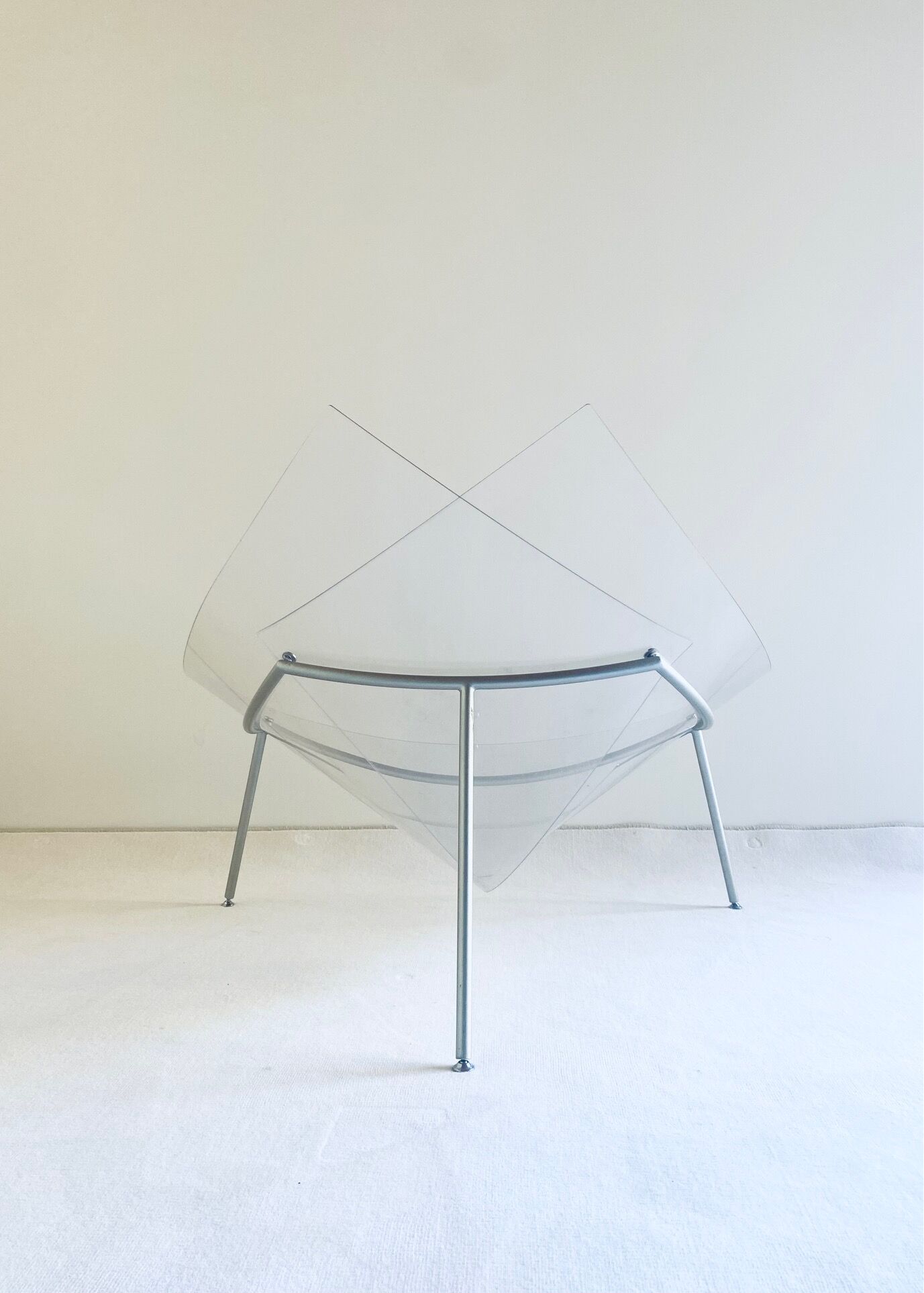 Armchair and ottoman " cone " by the Campana brothers for Edra, 1997