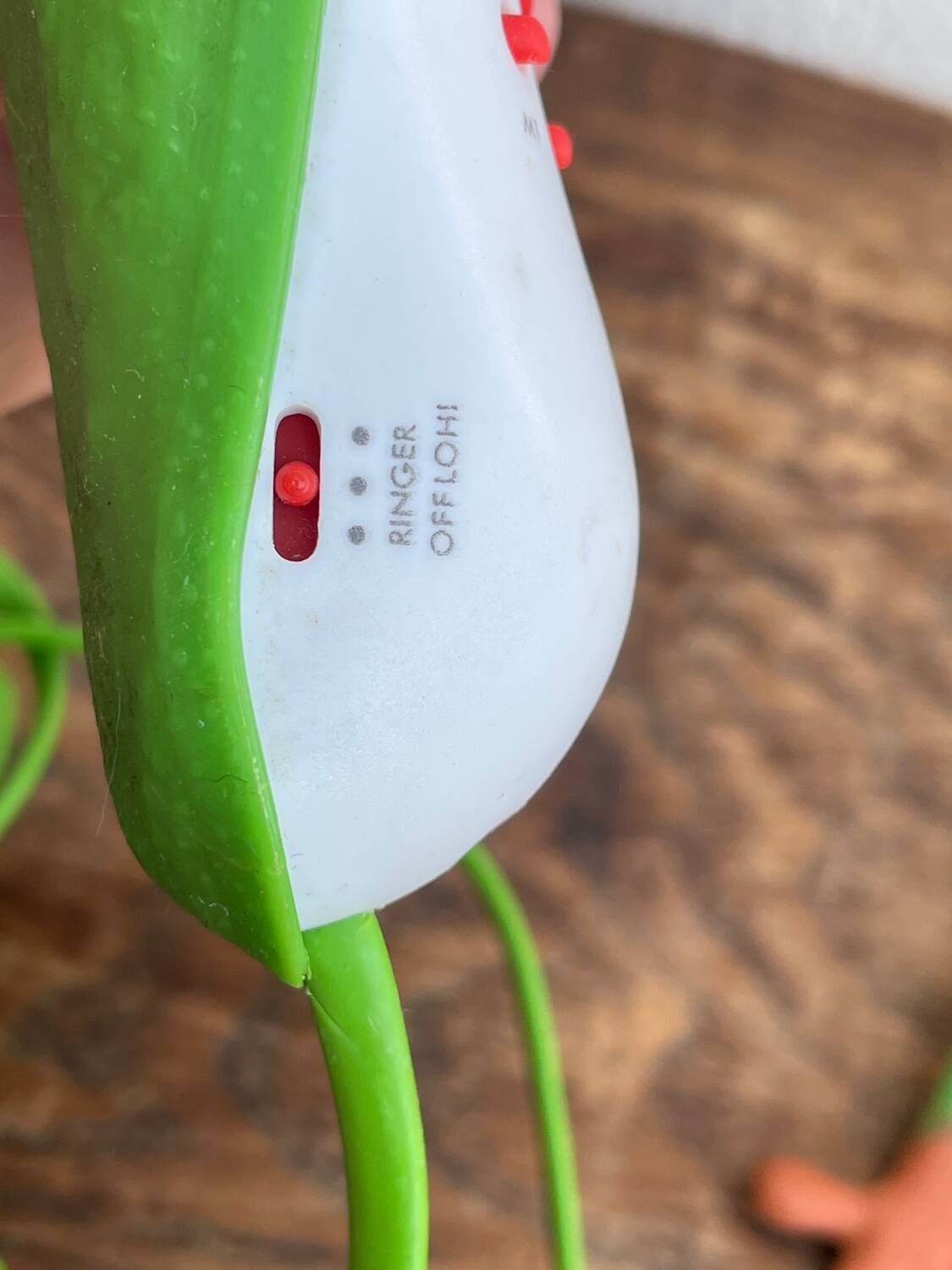 Vintage frog telephone