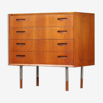 Teak chest of drawers, 1960s