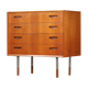 Commode en teck, années 1960