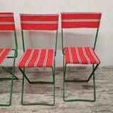 Vintage folding chairs