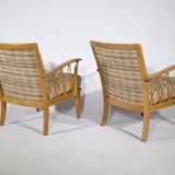 True vintage design armchair by Knoll, lounge style with armrests, 1960s