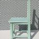 Chaise bleu givré enfant
