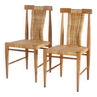 Oak dining chairs