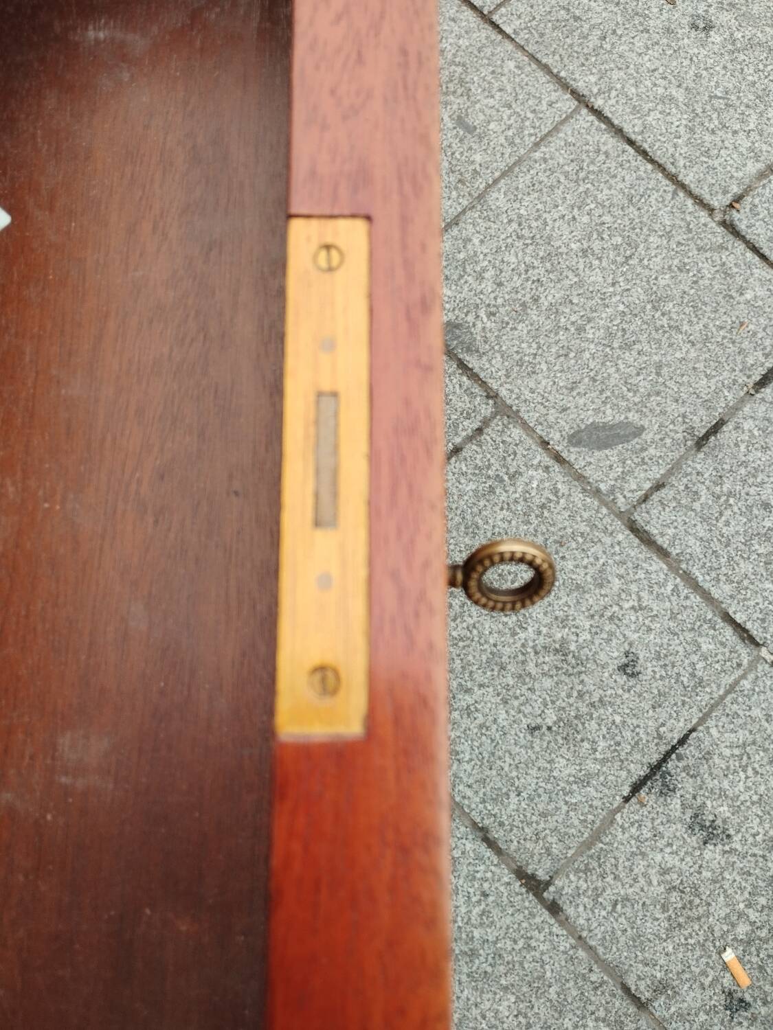 Antique flat desk in Louis XVI style